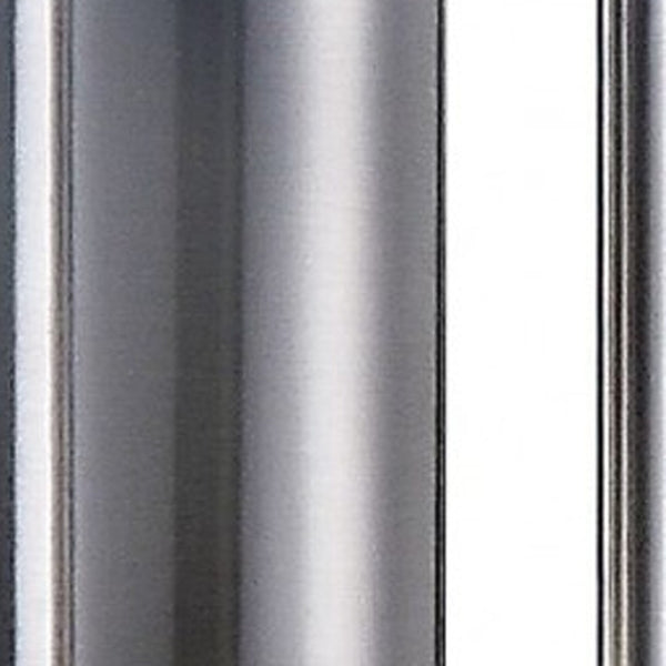 HomeRoots 32" Silver Table Lamp - Stylish Gray Shade for Elegant Ambiance in Modern Living Spaces, Durable Design 347215