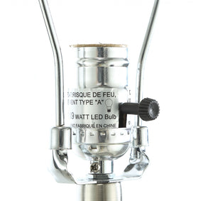 Homeroots 15" X 15" X 58" Brushed Nickel Metal Glass Led Shade Floor Lamp  Metal 347216