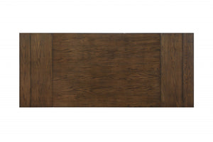 Homeroots 42" Brown Solid Wood Dining Table  Wood 347359