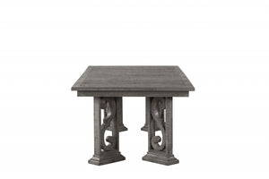 Homeroots 44" X 90" X 30" Salvaged Natural Wood Polyresin Dining Table  Wood 347370