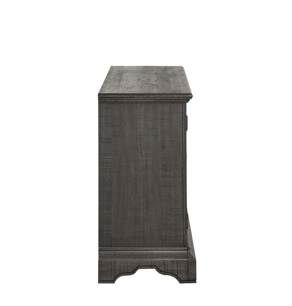 Homeroots 18" X 66" X 36" Salvaged Natural Wood Server   347373