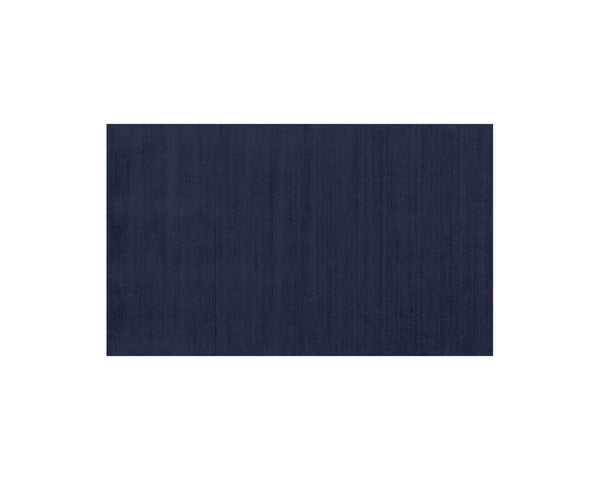 Sunpan Alaska Hand-Loomed Rug - Luxurious Wool-Blend Texture for Cozy Living, Lounge, and Bedroom Spaces Navy