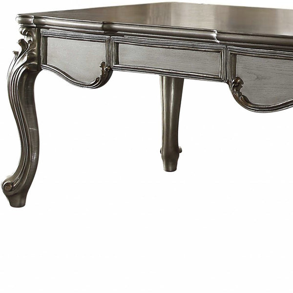 Homeroots 35" Silver Executive Desk   347523