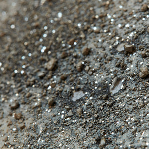 JLA Home Madison Park - Heavily Hand-Painted 3-Piece Canvas Set with Natural Stone Embellishments, Glitter Sheen, 15x35" Panels MP95C-0155