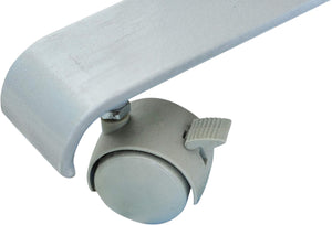 Homeroots 71" Gray Iron Folding Three Panel Screen Room Divider  Metal 348669