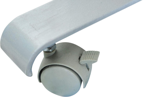 Homeroots 71" Gray Iron Folding Three Panel Screen Room Divider  Metal 348669