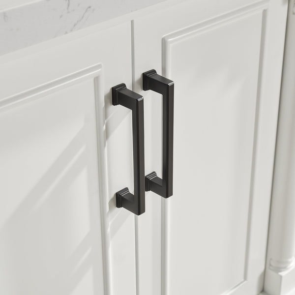 English Elm Fully 64" Freestanding Double Bathroom Vanity with Two Handle Sets, Waterproof 5-Layer Paint Finish W1826P167879