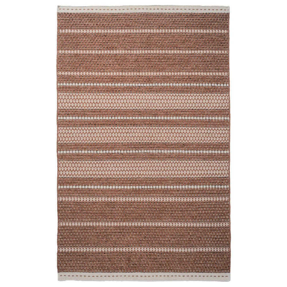 Capel Rugs Abingdon Hand-woven Area Rug - Luxurious New Zealand Wool Blend With Organic Striations For Elegance Ginger, Ivory 50% Nz,50% Indian Wool 3491rs03000500825