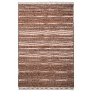 Capel Rugs Abingdon Hand-woven Area Rug - Luxurious New Zealand Wool Blend With Organic Striations For Elegance Ginger, Ivory 50% Nz,50% Indian Wool 3491rs03000500825