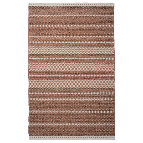 Capel Rugs Abingdon Hand-woven Area Rug - Luxurious New Zealand Wool Blend With Organic Striations For Elegance Ginger, Ivory 50% Nz,50% Indian Wool 3491rs03000500825