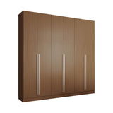 Eldridge Freestanding Wardrobe in Maple Cream Brown 34953 Manhattan Comfort