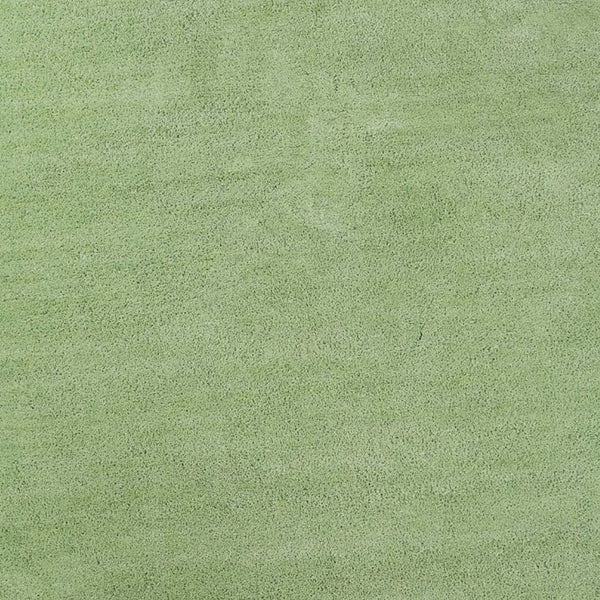 Homeroots 8' Green Round Hand Woven Area Rug  Polyester 349768