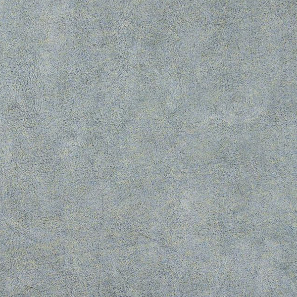 Homeroots 8' Round  Polyester Blue Heather Area Rug  Polyester 349771