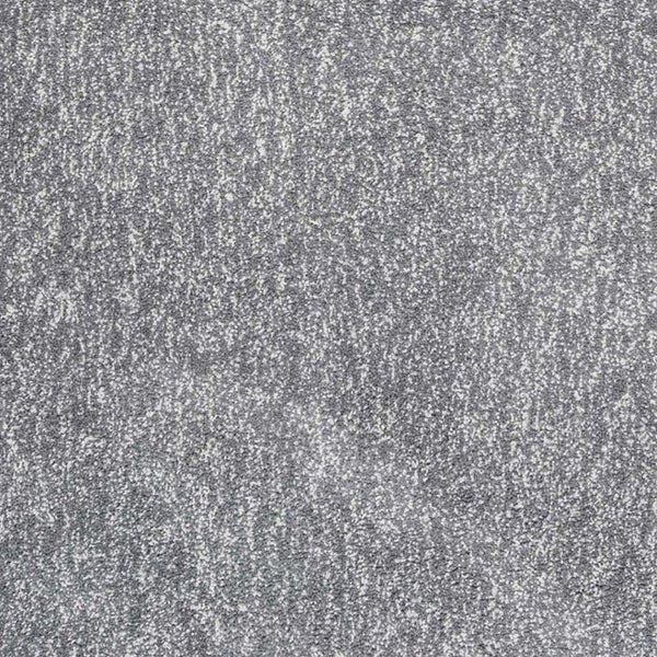HomeRoots 8' Gray Round Hand-Woven Area Rug - Artisan Crafted, Soft Polyester for Comfort and Timeless Style 8' Round 349774