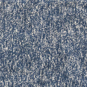 HomeRoots 8' Indigo and Ivory Abstract Hand-Woven Rug – Unique Artisan Craftsmanship for Modern Living Spaces 8' Round 349778