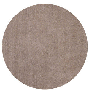 HomeRoots 8' Hand-Woven Beige Round Rug - Elegant, Durable Design for Modern and Classic Interiors, 96-Inch Diameter 8' Round 349780