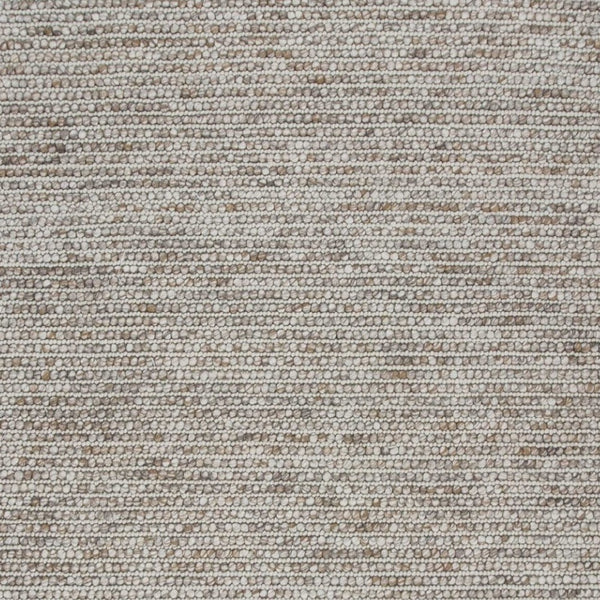 Homeroots 5' X 7'  Natural Wool Boucle Berber Style Area Rug  Wool 349792