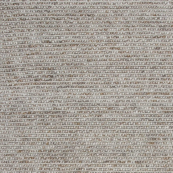 Homeroots 5' X 7'  Natural Wool Boucle Berber Style Area Rug  Wool 349792
