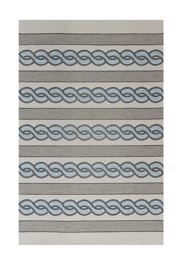 Homeroots 6' X 9'  Uv Treated Polypropylene Ivory Or Spa Area Rug  Polypropylene 349803