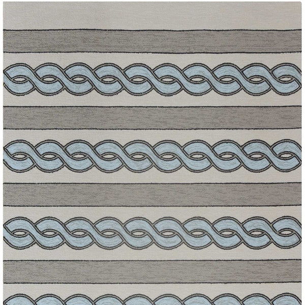 Homeroots 6' X 9'  Uv Treated Polypropylene Ivory Or Spa Area Rug  Polypropylene 349803