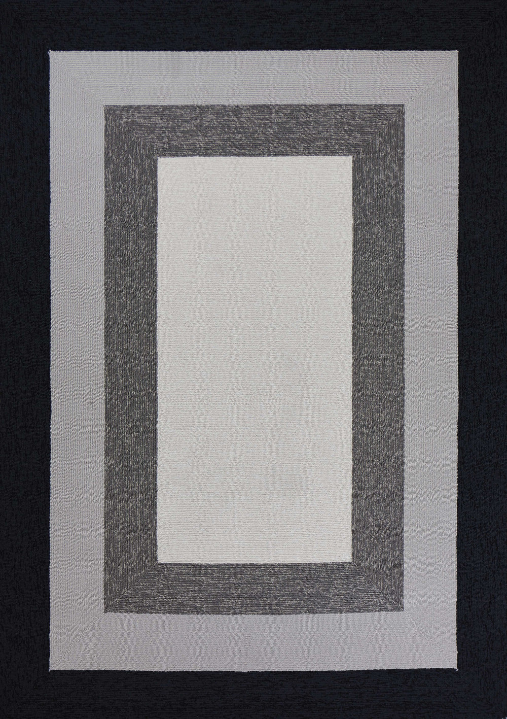 Homeroots 7' X 10' Charcoal Indoor Outdoor Area Rug  Polypropylene 349808