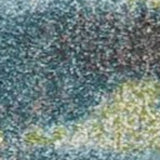 Homeroots 7' X 10' Blue And Green Area Rug  Polypropylene 349860