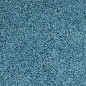 HomeRoots 8' Blue Hand-Woven Round Rug - Artisan Crafted, Durable Polyester, Perfect for Cozy Living Spaces 8' X 10' 349868