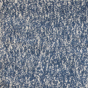 HomeRoots 8' Abstract Indigo and Ivory Shag Area Rug - Hand-Woven Plush Design for Modern Cozy Spaces 8' X 10' 349879