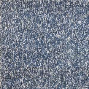 HomeRoots 8' Abstract Indigo and Ivory Shag Area Rug - Hand-Woven Plush Design for Modern Cozy Spaces 8' X 10' 349879