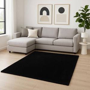 HomeRoots 8' Espresso Hand-Woven Round Rug – Artisan Crafted, Durable Polyester, Cozy Modern Living Space Essential 8' X 10' 349885