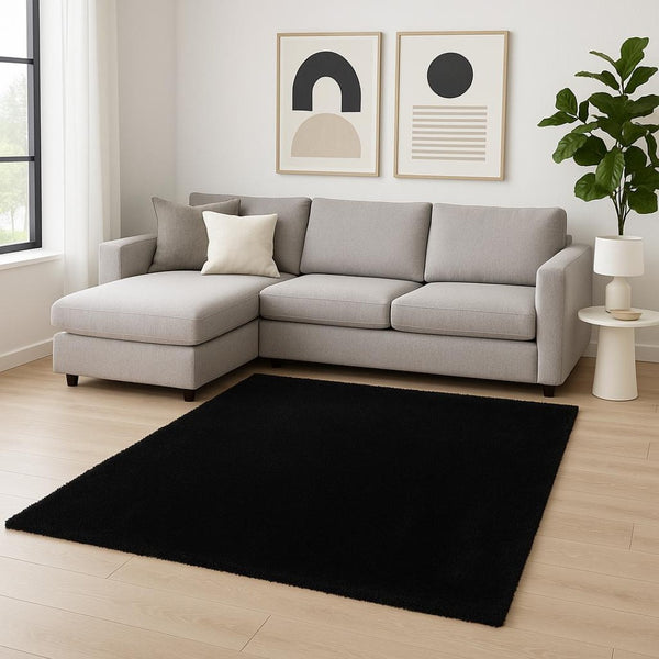 HomeRoots 8' Espresso Hand-Woven Round Rug – Artisan Crafted, Durable Polyester, Cozy Modern Living Space Essential 8' X 10' 349885