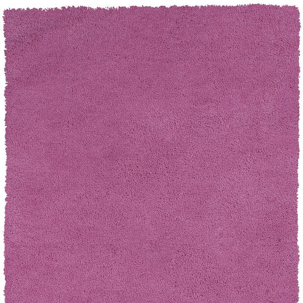 Homeroots 8' X 10' Hot Pink Hand Woven Area Rug  Polyester 349891