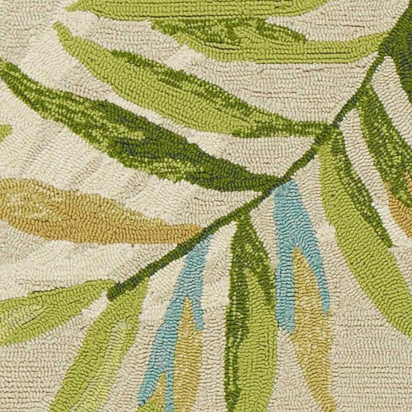 Homeroots 7' X 9'  Uv Treated Polypropylene Sand Area Rug  Polypropylene 349930