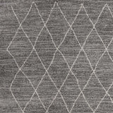 Homeroots 8' X 11' Grey Machine Woven Geometric Indoor Area Rug  Polypropylene 349937