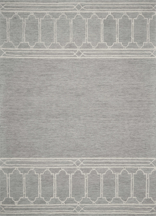 Homeroots 8' X 10'  Wool Grey Area Rug  Wool 349950