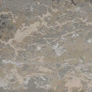 HomeRoots 8' Sand Abstract Area Rug - Contemporary Design for Modern Living Spaces, Easy Maintenance & Durability 8' X 11' 349969