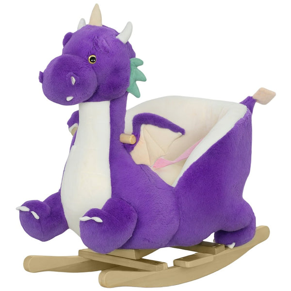 English Elm Rocking Pelican Plush Ride on Toy for Toddlers with Sounds and Safety Belt T3971P412815