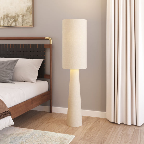 Zuo Modern Heaven Floor Lamp - Modern Design With High-quality Pvc And Steel For Stunning Home Elegance Beige Pvc,Steel 56177-zuo-modern