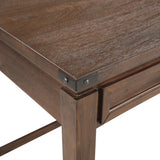 OSP Home Furnishings Baton Rouge Lift Desk Brushed Walnut