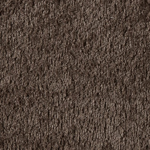 English Elm Upholstered 360 Degree Swivel Chair with Foam Seat, Solid Wood Frame, Metal Ring Legs, Chocolate Finish B035P203222