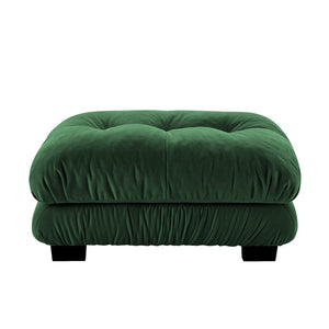 English Elm Pariss Chenille Upholstered Ottoman Plush Foam Seating for Modular Living Room Sofas W714P284895