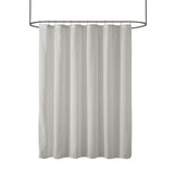 Madison Park Anna Casual Sheer Shower Curtain MP70-3467 Grey