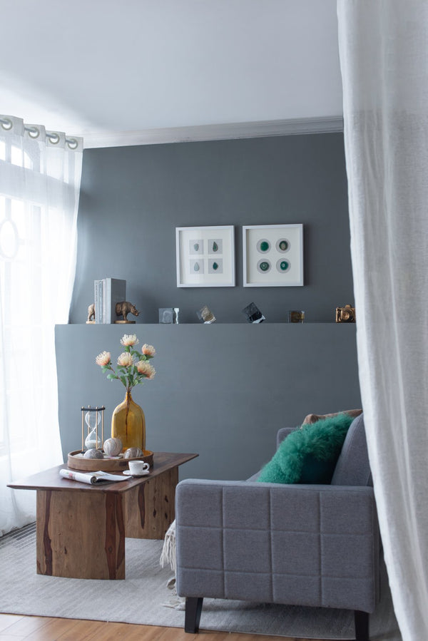 English Elm S/2 Coty Shadow Box Wall Decor with Agate Slices on White Frame, Set of 2 Minimalist Modern Art 20x20x10 W2078P313328