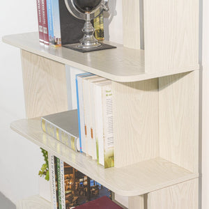 English Elm 31.5" Tall 5-tier Mdf Bookcase Slim Open Shelving Unit for Office Bedroom Living Room White W2899P444154
