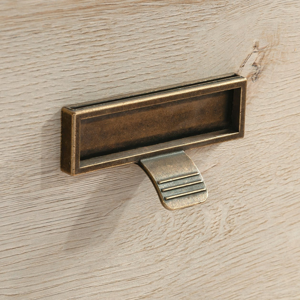 English Elm 4-Drawer Chest – Stylish Gray Storage Solution With Smooth Glides For Home, Office & Living Spaces B356P402590