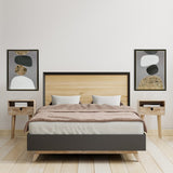 INK+IVY Neutral Stones Modern/Contemporary Figural 2-piece Framed Canvas Wall Art Set II95C-0160 Black