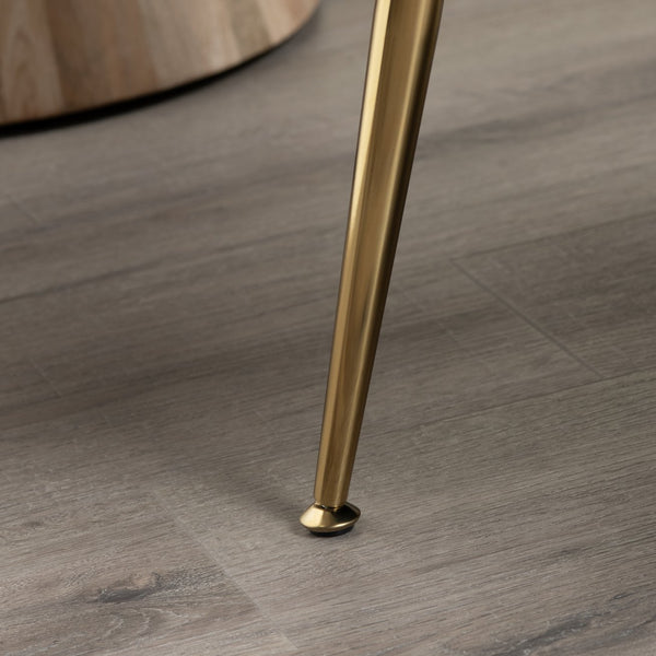 Crestview Collection Modern Accent Chair - Stylish Upholstered Furniture With Button Tufting And Gold Legs For Any Room Pink Solid Wood Evfzr4352bpnk