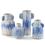 Paros Blue Vase Set of 4