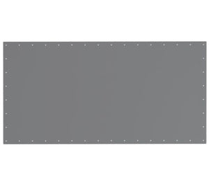 English Elm Car Canopy Replacement Cover Uv Resistant Polyethylene Roof for 9.6 X 19.5 Ft Frames T3971P425824
