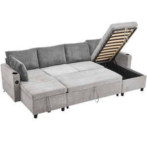 English Elm Swivel Barrel Accent Chair Chenille Tufted Round Club Seat for Living Room Lounge Grey N719S002230E